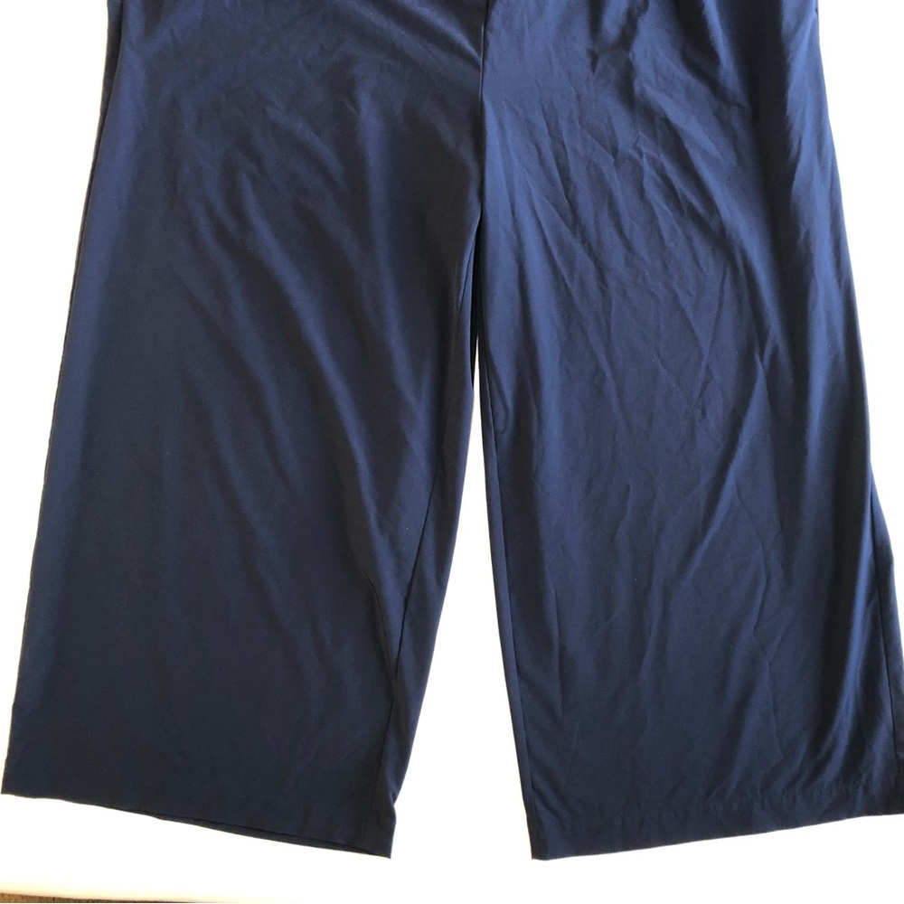 Athleta Navy Wide Leg Pants - Picture 6 of 15